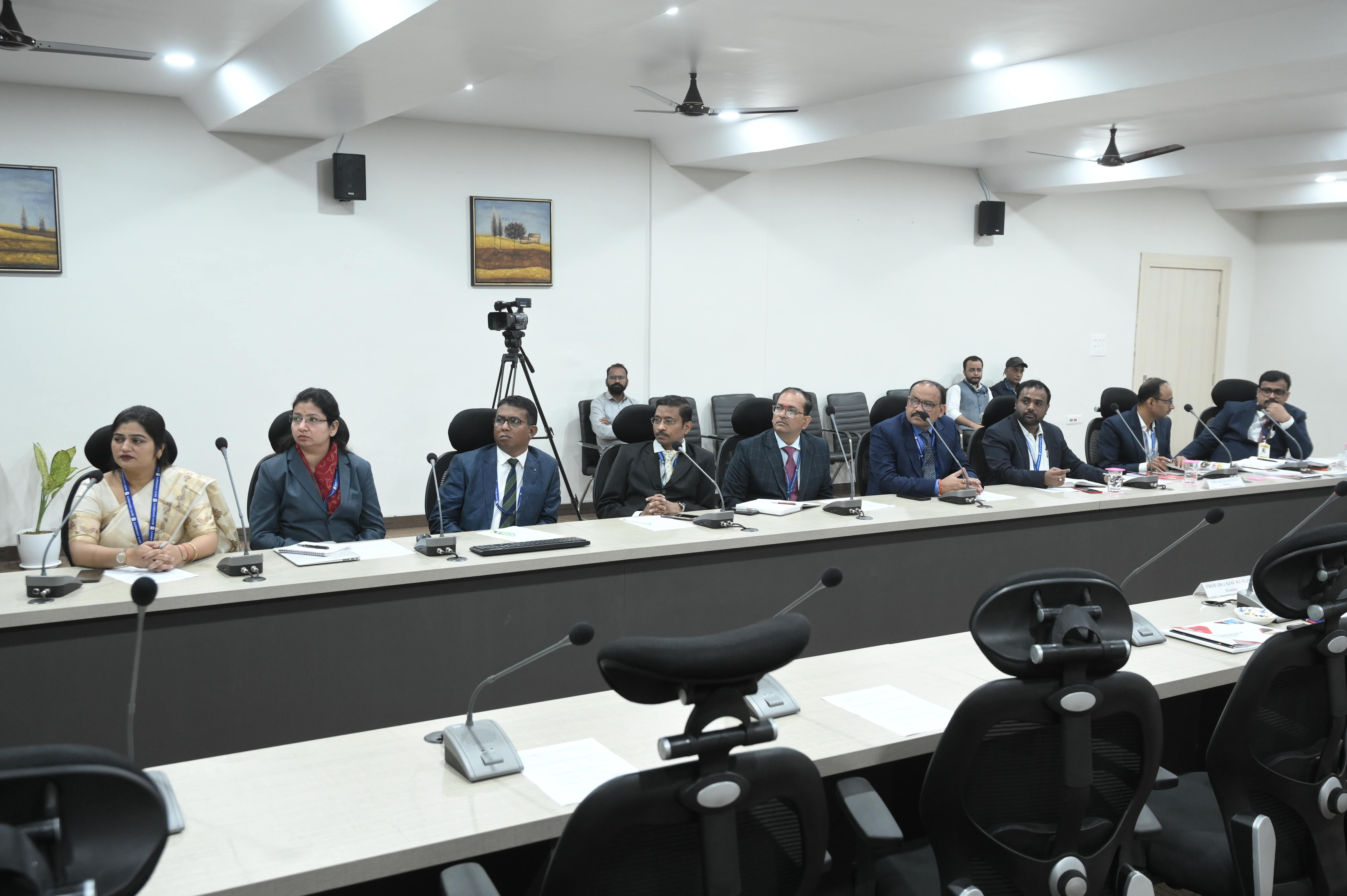 NAAC Peer Team Visit @MATS 2025 thumbnail